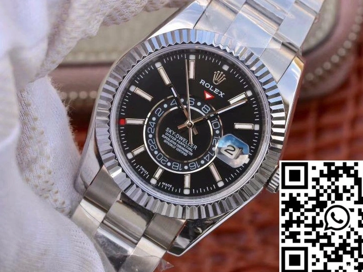 326139 Rolex Black SKY DWELLER Dial 0427